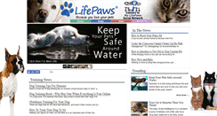 Desktop Screenshot of lifepaws.com